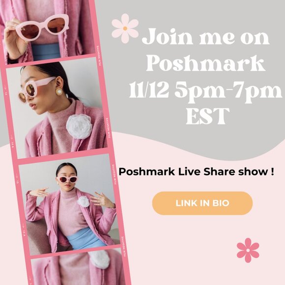 Join me ! 1/21 5pm EST Share Show ! Poshmark  for Relief to support Los Angeles - Picture 10 of 16